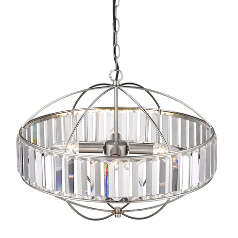 Pendant Luminaire In Satin Nickel LL00081